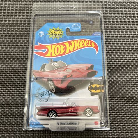 Mavin Hot Wheels BATMAN CLASSIC TV SERIES BATMOBILE Pink Kroger Exclusive Variant