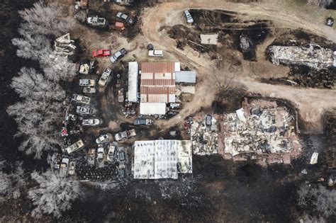 Texas Wildfire: Governor Abbott Says as Many as 500 Structures Damaged ...