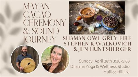 Mayan Cacao Ceremony And Sound Journey Dharma Yoga Wellness Studio