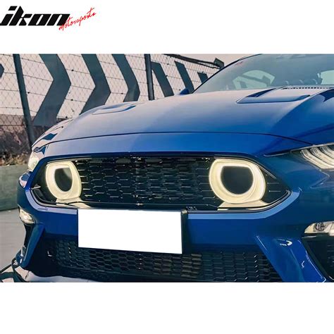 Buy Best Ford Mustang 2021 Mach 1 Style Front Bumper Cover Led Grille