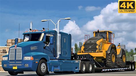 TS PC ATS 4K KENWORTH T600 CAT C 15 GLASGOW BILLINGS