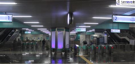 Photo Highlights of Pari Chowk metro station gearing up for Aqua line ...