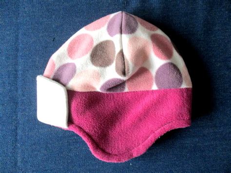 Lined Winter Fleece Earflap Beanie Soft And Warm Chemo Hat Pdf Sewing