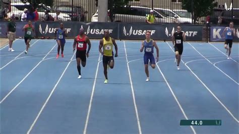 2022 Usatf Masters Outdoor Championships M45 400 Meters Youtube