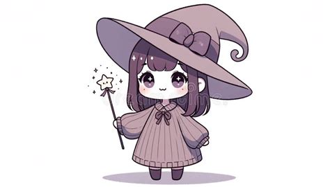 Little Witch with a Magical Heart for Children S Book Illustrations ...