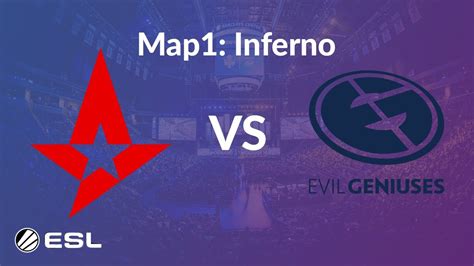 Astralis Vs Evil Geniuses Grand Final Map Inferno Highlights