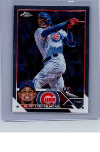 2023 Topps Chrome 198 Christopher Morel Rookie Card Ebay