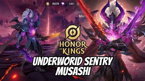 Underworid Sentry Musashi Honor Of Kings YouTube