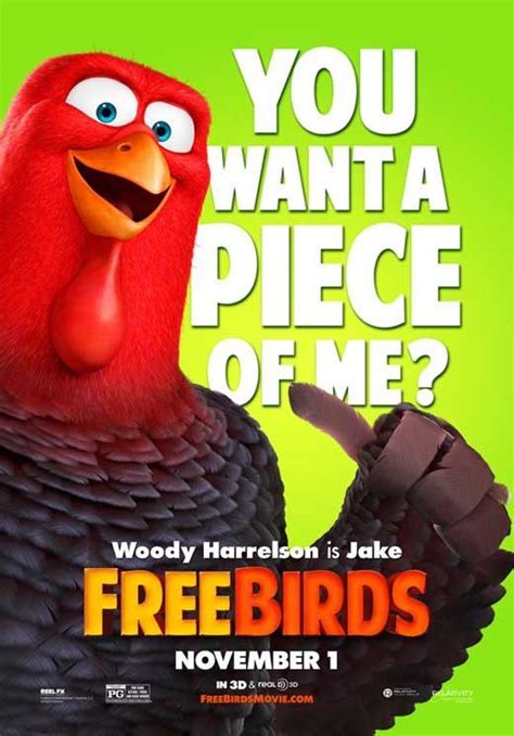 Free Birds 27x40 Movie Poster (2013) | Freebird, Bird poster, Movie posters