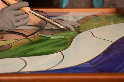 Ремонт витражей. Витраж реставрация восстановление чистка | solveig