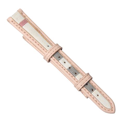 Wholesale 2 Piece Of Beige Canvas And Leather Watch Straps Factory