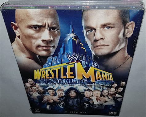 Wwe Wrestlemania Brand New Sealed R Dvd John Cena Vs The Rock Ebay