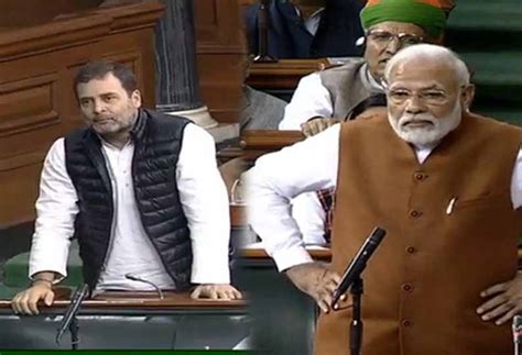 Pm Narendra Modi Takes ‘tubelight Jibe At Rahul Gandhi In Lok Sabha