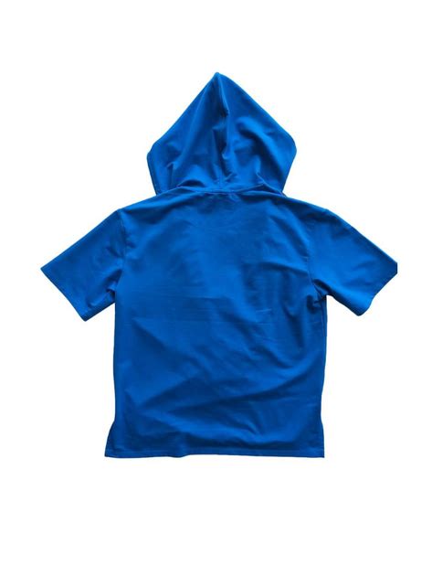 Футболка з капюшоном худи Street Gang SG5673 блакитна синя (152 см) от ...