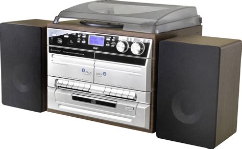 soundmaster MCD5550DBR Audio system AUX, Bluetooth, CD, DAB+, Tape ...