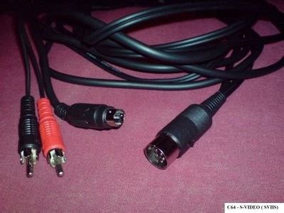 Kabel S VIDEO DIN8 2x1m C64 C128 SVHS 6907465308 Oficjalne Archiwum