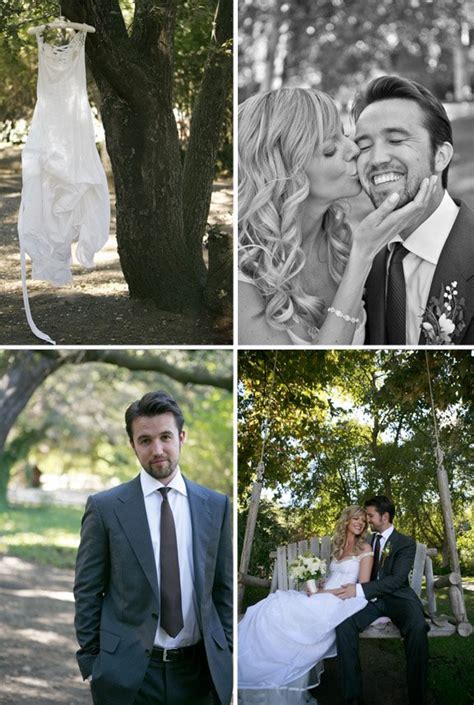 Kaitlin Olson + Rob McElhenney | Celebrity Wedding Inspiration