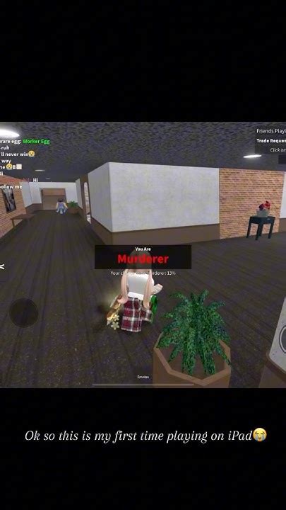 Pov Me Playing Mm2 On Ipad For The First Time 💀😭 Roblox Mm2