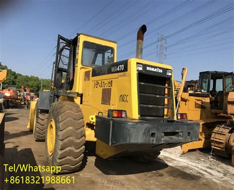 Used Komatsu Wa470 3 Loader Komatsu Wa 470 7ton Used Wheel Loader Used