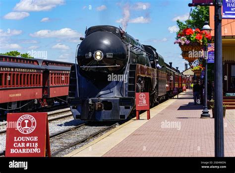 Strasburg Pa Usa May 31 2021 The Norfolk And Western Class J 611 The Sole Survivor Of 14