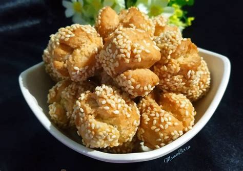 Resep Kue Ketawa Wijen Onde Onde Ketawa Oleh Hayati Ms Cookpad