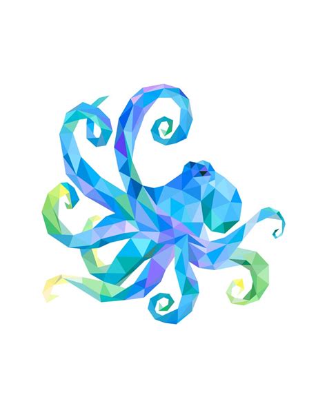 Octopus Svg Ocean Vector Octopus Clipart Digital File Etsy