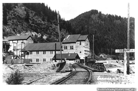 Golconda Mill Circa 1920 Western Mining History