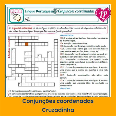 Atividades Sobre Conjunções Coordenadas - Atividades Sobre Conjunções Coordenativas - RETOEDU