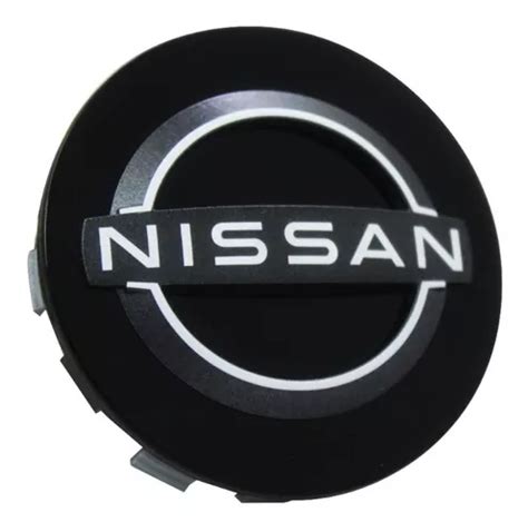 Tap N Negro Centro Rin Aluminio Original Nissan Nueva Imagen