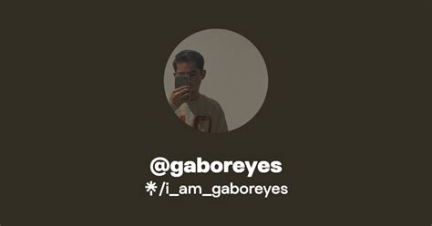 Gaboreyes Twitter Instagram Linktree