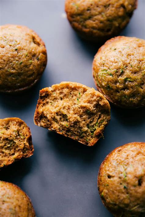 Healthy Zucchini Muffins With Greek Yogurt Chelsea S Messy Apron