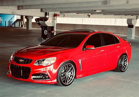 chevy ss sedan  red color