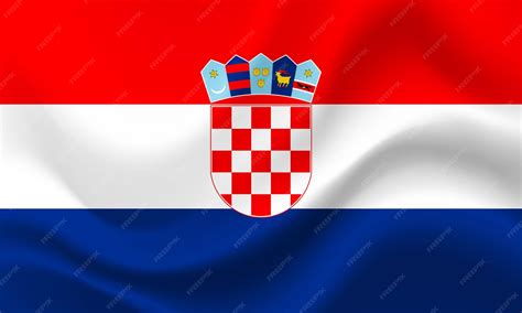 Premium Vector Croatia Flag Symbol Of Croatia Vector Flag Croatia Colors And Proportion Correctly
