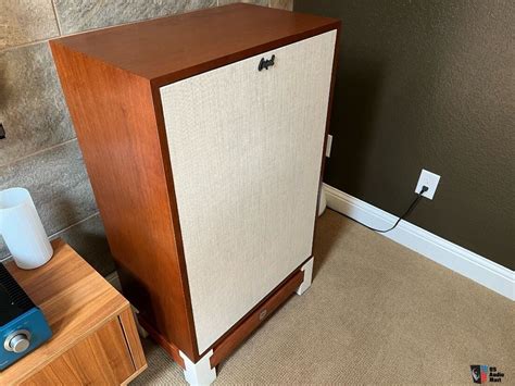 Klipsch Cornwall Iii Cherry W Custom Stands Lambswool Grill Dfw