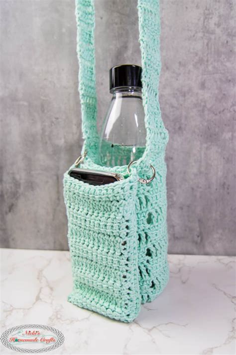 How To Make A Water Bottle Holder Crochet At Franklin Trotter Blog