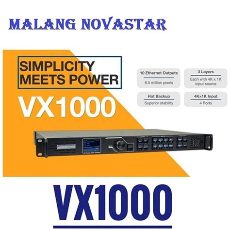 Jual NOVASTAR VX1000 ALL IN ONE CONTROLLER LED VIDEO PROCESSOR