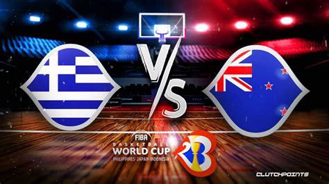 Greece New Zealand Prediction Odds Pick How To Watch FIBA World Cup