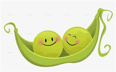 Pea In A Pod Clipart Heart