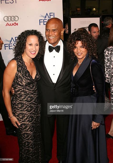 Harry Belafonte And Daughter Shari Belafonte R During Afi Fest 2006