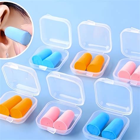 Jual Earplugs Tidur Peredam Suara Nyaman Silicone Earplugs Noise