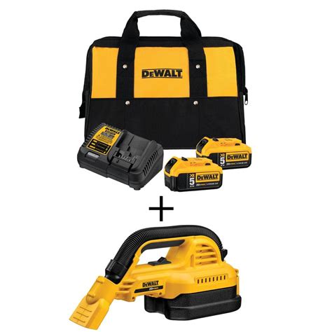 Dewalt V Max Cordless Gal Wet Dry Portable Vacuum V Ah