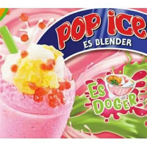 Pop Ice Es Doger Ice Blender 1 Renceng Lazada Indonesia