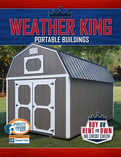 Weather King | Portable Buildings