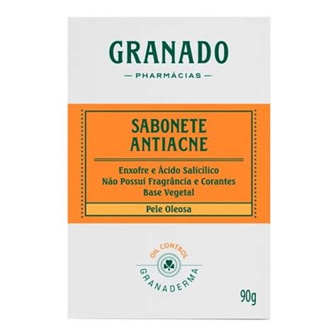 Sabonete Antiacne Em Barra Granado Enxofre 90g Drogarias Pacheco