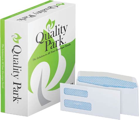 Quality Park Sobres De Seguridad Doble Ventana Facturas Y