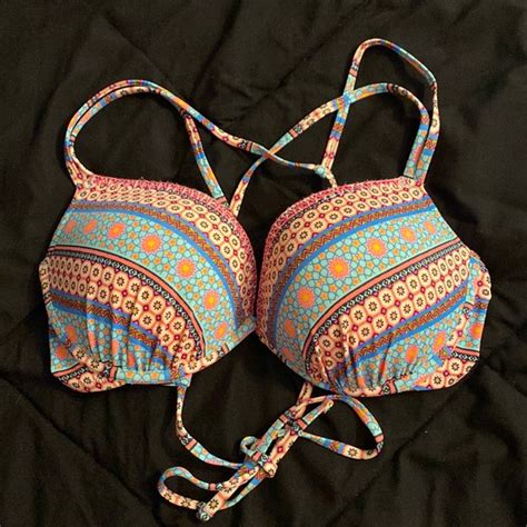 Shade Shore Swim Shade Shore By Target D Push Up Bikini Top