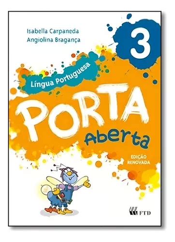 Porta Aberta Língua Portuguesa 3º Ano MercadoLivre