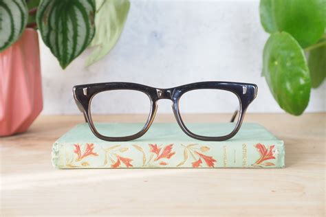 Vintage Eyeglasses 1960 S Marine Optical Made In Usa Eyeglass Frames New Old Stock Metallic