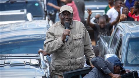 Raila Odinga Leads Maandamano In Nairobi Youtube