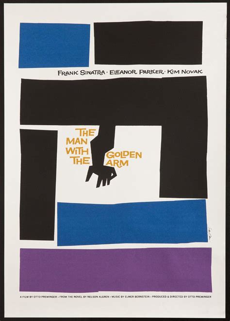 The Man With the Golden Arm Movie Poster | 25.5x35.5 Original Vintage ...